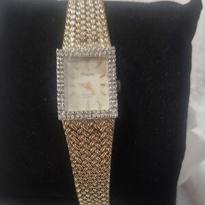 Elegant Gold and Silver Women's Watch